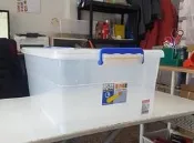 ＊含稅開發票＊『台灣製 聯府EQ55 L活力箱55L附上蓋』可刷卡 衣物棉被分類 收納箱 掀蓋滑輪整理箱 KEYWAY