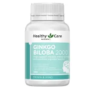 空姐代購! 澳洲 Healthy Care 銀杏片 100粒 2028/1