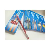(店+)熱賣 12入 文具 蠟筆 畫筆 點餐 紙捲筆
