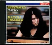 [ DENON ] ￥3200--阿格麗希Martha Argerich －貝多芬,海頓協奏曲
