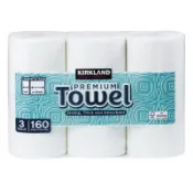 現貨 Kirkland Signature 科克蘭 隨意撕特級廚房紙巾 每卷160張 nina 好市多代購 costco