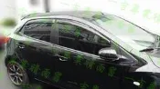 08-13年 舊Mazda2 原廠型 晴雨窗 MAZDA2,MAZDA2 MAZDA3 MAZDA5 馬二晴雨窗