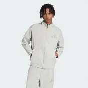 【adidas 愛迪達】外套 男 運動立領外套 亞規 M Z.N.E. WV TT 灰 KE4880