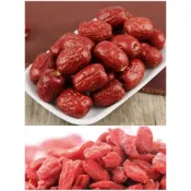 ［福益養生漢方］無籽紅棗 檢驗合格 養生食品 一斤裝 600g+枸杞