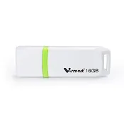 V-smart USB3.1防水高速安全加密隨身碟-16GB白綠色