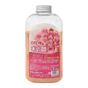 (店+)【白玫瑰】白玫瑰®玫瑰香沐浴鹽500g 浴鹽泡澡鹽.身體清潔磨砂去角質.足療泡腳足浴鹽.肌膚按摩SPA.溫泉泡湯盐PIF