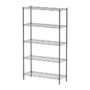 【dayneeds 日需百備】輕型 120x45x210公分烤漆五層架(鐵力士架/收納層架/展示架/層架/鐵架)