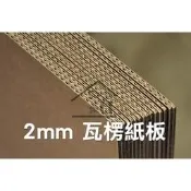◆SOFIAの樂園◆ 牛皮瓦楞紙板 2.0mm A3 - 10張/包