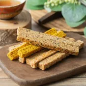 (店+)酥脆餅乾棒300g x3包(亞麻籽棒 薑黃奇亞籽棒 芝麻花生棒；全素 蛋奶素 餅乾 方塊酥 素食餅乾)