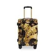 【摩曼頓 Momentum】SPRAYGROUND 金色花卉鋸齒鯊20吋行李箱 G635464