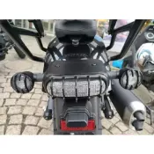 Rebel 1100T黑色方向燈護罩 適用於 本田 500S改裝黑色格柵罩 Rebel250  Rebel 1100