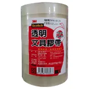 3M SCOTCH 透明 文具 膠帶 502 包裝膠帶 18MM 12MM