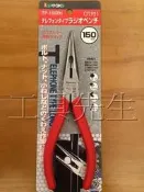 含稅價／TP-150ZH／紅色膠柄【工具先生】日本製 3.peaks 小山 150mm／6吋 電工 尖嘴鉗。尖口鉗