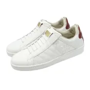 Royal Elastics 休閒鞋 Icon Lux 女鞋 白 紅 真皮 回彈 獨家彈力帶 無鞋帶 902562001