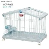 ☆米可多寵物精品☆HCA-800日本IRIS寵物狗籠可上開狗屋附食盆(粉/藍)