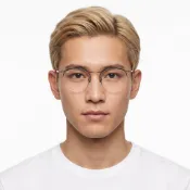 RayBan RB7553 雷朋眼鏡｜小框復古圓形金屬半框眼鏡架 男生女生品牌眼鏡框【幸子眼鏡】