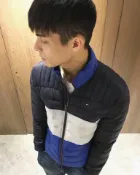 美國百分百【全新真品】Tommy Hilfiger 羽絨 外套 TH 夾克 防風 透氣 保暖 輕量 藍白色 S J657