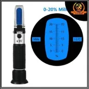 牛奶濃度計 牛奶濃度計手持式折射儀牛奶濃度測量儀 0-20%Milk