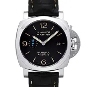 PANERAI 沛納海  Luminor PAM01312 三日鍊皮帶款-44mm
