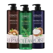 韓國 KERASYS 可瑞絲 植物油系列 洗髮精1000ml 茶樹 摩洛哥堅果油 椰子油