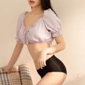 【DEPIC】輕盈透氣零著感中腰面膜內褲 (黑色)｜dp select