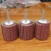 💕出貨快 -【打磨頭】【百葉砂輪】【拋光輪】【木雕工具】【砂布絲輪】電動工具曲面根雕打磨配件