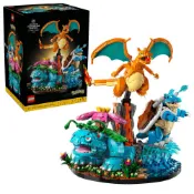 LEGO 樂高 寶可夢系列 御三家 噴火龍 水箭龜 妙蛙花 神奇寶貝 #72153(收藏模型 居家擺設 積木)