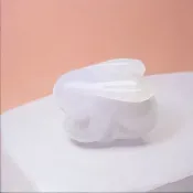 【錢兔似錦】冰糯種翡翠兔子吊飾 | 天然緬甸玉翡翠A貨 | 送禮