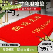 台灣出貨✨地墊 歡迎光臨門墊 歡迎光臨進門地毯迎賓門墊防滑吸水商鋪酒店大門口地墊商用腳墊子 酒店公司迎賓墊子 QFDF
