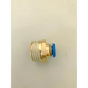 (店+)勁力空壓機械五金 ※ 省力接頭 直 外牙3/8(3分PT)*8mm管 快速接頭 PU管 風管pc803