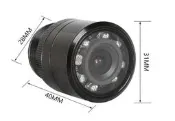 崁入式 倒車鏡頭 攝像頭 汽車後視 28MM 開孔防水 夜視170度 廣角高清倒車影像 倒車鏡頭