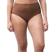 【Chantelle 仙黛爾】Soft Stretch.無痕 涼感 高腰女內褲 豹紋.11D70_C60(超強彈力.超無痕包覆.超透氣觸感)