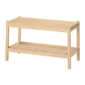 【IKEA 宜家家居】STEGESUND 長凳，淺色竹，79x34 公分