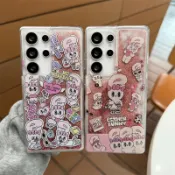 韓國bunny兔三星s26ultra手機殼s25ultra流沙保護套S24ultra防摔殼S23ultra可愛卡通S22