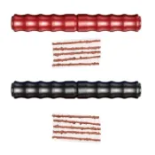 鋁合金筆狀雙頭 無內胎補胎工具 工具組 自行車外胎輪胎 穿刺修理包 高速胎 真空胎 補胎 膠條 機車修車工具
