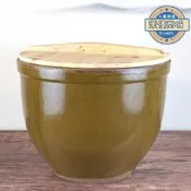 【精選】老式土陶中式家用儲水缸陶瓷米缸醃菜下醬復古耐高溫造景養魚帶蓋