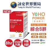 【悠活原力】緩釋長效 綜合維生素B群 緩釋膜衣錠 (60粒/瓶) 維他命 B12 【詠安世界商城】