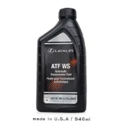 (店+)【LEXUS 凌志】Lexus 凌志 變速箱油 ATF WS (946ml/美規原廠/全合成/TOYOTA通用/提升換檔順暢/節能抗磨)