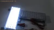 白+白 一對二 大款控制盒LED爆閃燈 警示燈 警用燈 閃光燈 長排燈 短排燈 日行燈 吸頂燈 將軍燈 閃爍燈工程燈 L