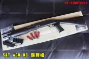 補貨中【翔準AOG】S&T AGM M3 霰彈槍 固定托 DA-AGMM183A2 手拉空氣槍 散彈槍 空氣動