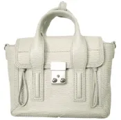 【DOKODEMO】3.1 Phillip Lim PASHLI MINI SATCHEL AC00-0226SKC FEATHER 2-WAY Leather Shoulder Bag [二手] [3.1 Phillip Lim]