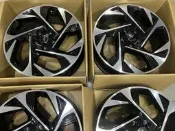 黑底車面 雙色 現代 CUSTIN原廠 5孔114.3 18吋鋁圈 TUCSON FORTIS 馬3 馬6 ix35