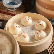 氣炸鍋神奇防沾配件烘焙紙-7吋圓形帶孔多用途100入(8吋/20.5cm)