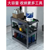 (店+)工具車小推車汽修抽屜式多功能車間維修三層移動修車加厚收納架子