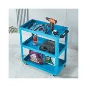 (店+)小推車手拉車工具車三層零件車汽修抽屜多功能維修車間便攜購物車