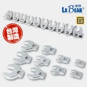 【LaBear】鴨掌扳手 10件組 3分單開口扳手組 10-19mm/10-24mm 烏鴉腳扳手組 油管扳手接頭