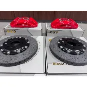 【頂尖】全新 brembo卡鉗+陶瓷碟盤/陶盤/碳纖維碟盤/碳盤/355mm加大盤/380mm加大盤/bremboF55