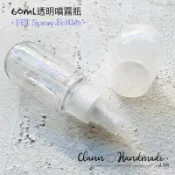 瓶瓶罐罐 現貨！60ml透明圓形噴霧瓶 噴霧瓶 分裝瓶 PET瓶身 化妝水瓶 透明噴瓶 細緻噴霧