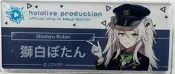 [ALG] 現貨 Hololive 東京車站商店 壓克力名牌胸章 獅白牡丹 獅白ぼたん