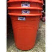 八德國際家庭五金華成 萬能桶-125L 萬年桶 儲水桶 普力桶 波力桶 菊桶 垃圾桶 圓型水桶 耐酸桶 米桶